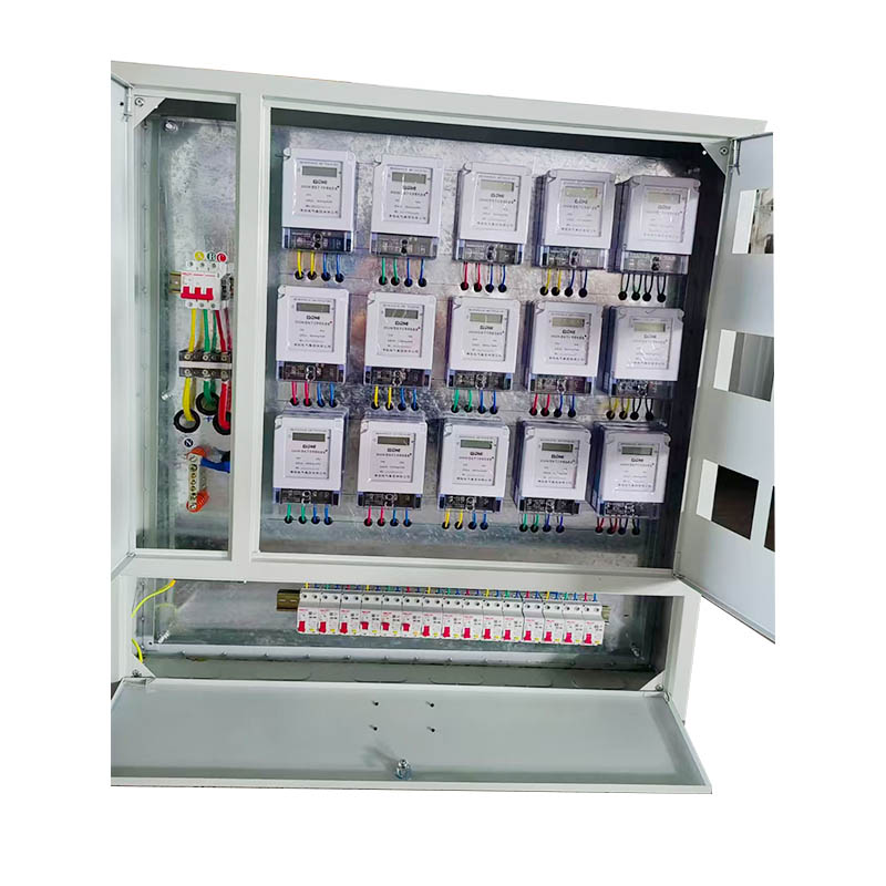 How do electricity meter boxes contribute to smart electricity use and efficient management?